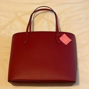 NWT Kate Spade Lori tote - beautiful red color!